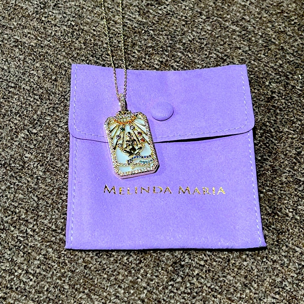 Melinda Maria- Goddess of Strength and Wisdom Engravable Amulet Necklace